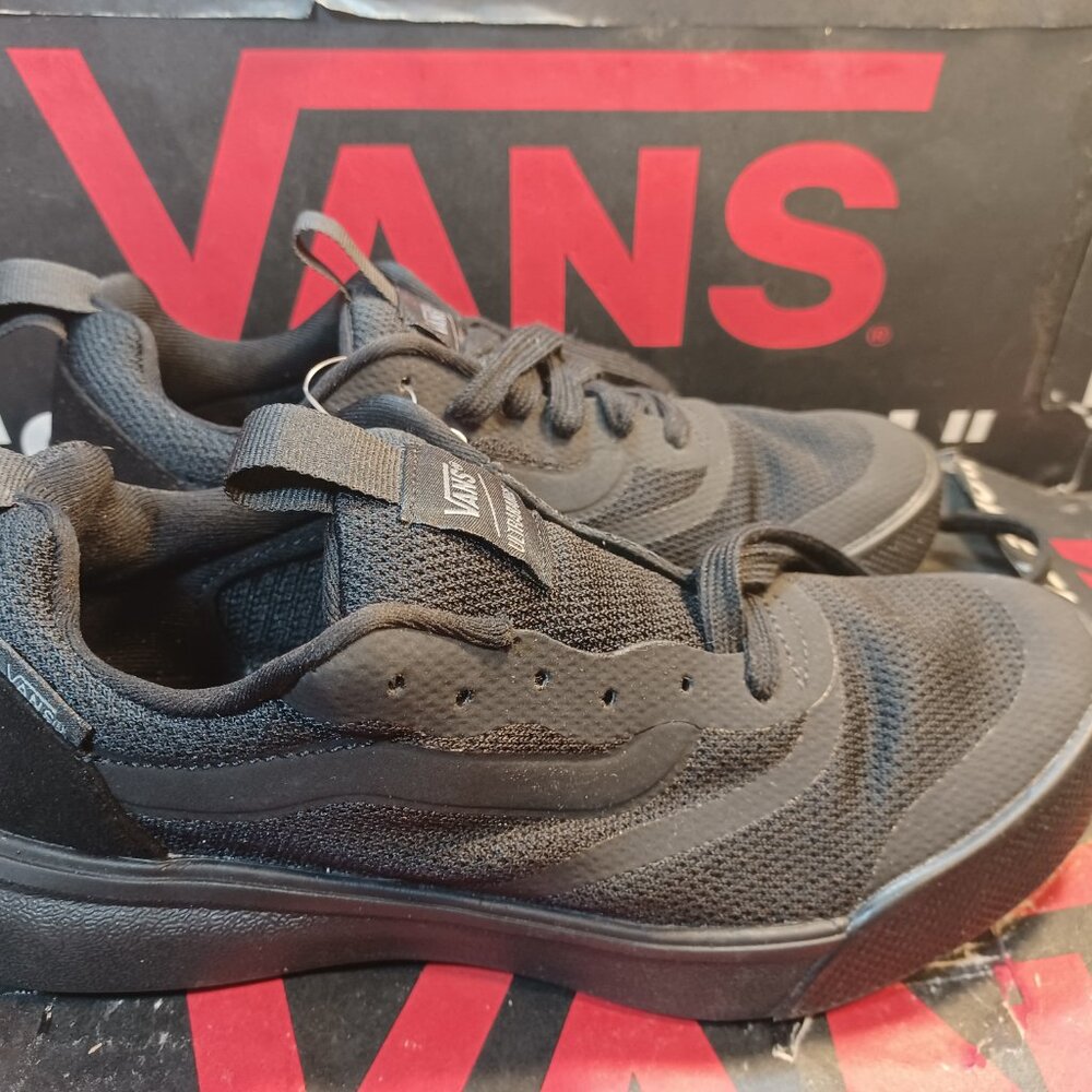 Vans Men's 5.5/Women's 7 UltraRange Rapidweld Triple Black VN0A3MVUBKA - Picture 10 of 12